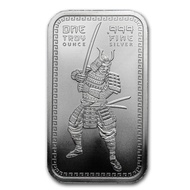 Samurai Warrior 1 oz .999 Silver Bar 1oz