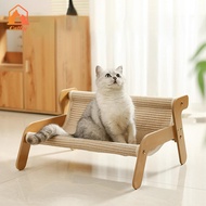 Cattiy Tempat Tidur Kucing Lucu โซฟาโซฟาเตียงนอนอุปกรณ์ไว้ให้แมวข่วนสำหรับนอนพักผ่อนผ้านุ่ม