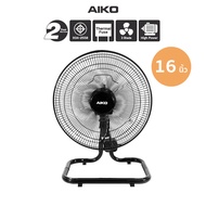 AIKO #AK-D400 พัดลมส่ายได้ ใบพัดพลาสติก  16 นิ้ว ก้มเงยได้  (ไม่ใช่ชาร์จไฟ ไม่ใช้ usb) ***รับประกันม