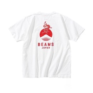 BEAMS JAPAN Short Sleeved Loose Casual Couple T-shirt