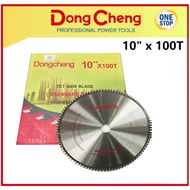 DONGCHENG 10" / 255MM 100T TCT CIRCULAR SAW BLADE / mata potong kayu / potong tulang / bosch makita 