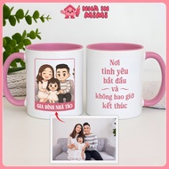 Ceramic Cups Ceramic Cups Printed with Chibi Images on Demand, Gifts, Birthday Gifts, March 8th Gift