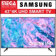 [PRE-ORDER: ETA EARLY APRIL] SAMSUNG UA43CU7000KXXS 43" 4K UHD CU7000 SMART TV