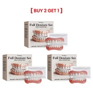 Oralhoe 1 bộ phía trên răng giả nối lại Silicone Bộ răng giả niềng răng sửa chữa khoảng trống Bộ chă