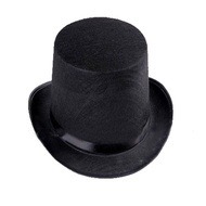 16cm Tinggi Kualitas Tinggi Topi Sulap Hitam Dewasa