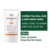 Kem Chống Nắng Nâng Tone Dr G Da Brightening Up Green Mild Up kcn dành cho da khô và da nhạy cảm