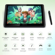 BOSTO 12HD-A Drawing Tablet with Screen 11.6 Inch H-IPS LCD Display 8192 Pressure Sensitivity Batter