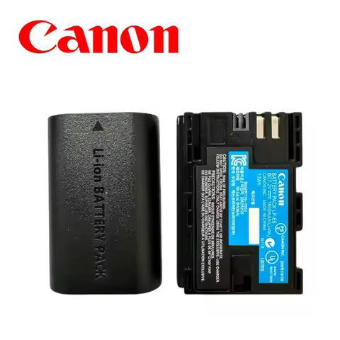 Original LP-E6 LP E6 LP-E6N Camera Battery For Canon EOS 5DS 5D Mark II Mark III 6D 7D 60D 60Da 70D