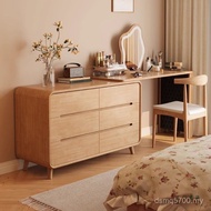 Dressing Table Log Log Color Drawer Bedroom One Dressing Table Corner Desk Log Color Japanese Simple