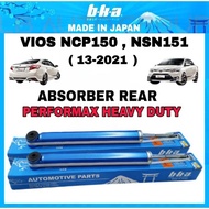 CS BKA JAPAN TOYOTA VIOS NCP150  NSP150 NSP151 ( 13-2021) ABSORBER REAR PERFORMAX HEAVY DUTY SUSPENS