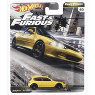 HOT WHEELS Honda Civic EG6 - FAST AND FURIOUS " FAST TUNERS "