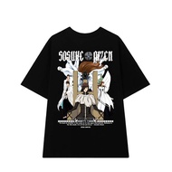 Hot Sale New Sosuke Aizen Wide Pattern T-Shirt | Anime Bleach-Unisex