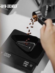 MHW-3BOMBER Bomber Aluminum Alloy Bean Plate Coffee Scale Bean Dish Coffee Bean Dish Coffee Bean Pac