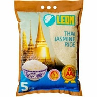 LEON THAI JASMINE RICE - BERAS THAILAND 5KG GROSIR MIN 10KG - 3 pak