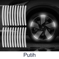 20pcs  Stiker Reflektor Velg Mobil Motor Sticker Reflector Roda ban mobil stiker Stiker reflektif be