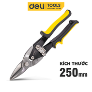 Kìm Cắt Tôn Cộng Lực Deli 250mm - Lưỡi Kìm Sắc Bén Siêu Bền Tiện Dụng - Tay Cầm Nhựa Tránh Đau Tay -