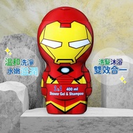 【Marvel 漫威】 鋼鐵人限定版 2合1 沐浴洗髮精 400ml