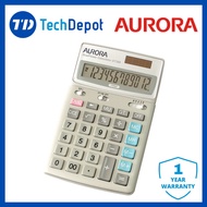 Aurora DT389 12 Digits DualPower Calculator