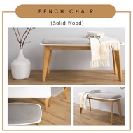 Alora Furniture - ARTHUR Bench Chair / Long Bench Chair / Dining Chair / Bench Sofa / Bench Cushion 