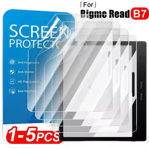 For Bigme Read B7 E-reader Matte&HD Clear Screen Protector Full Cover Soft Anti-Scratch Film For Big