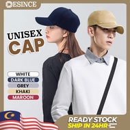 🇲🇾 DESINCE Unisex Cap Men Women Cap Baseball Cap Multi Color Topi Solid Colour Free Size MA 022