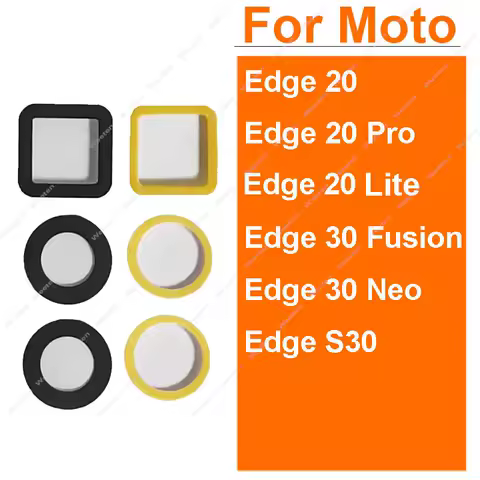 Rear Camera Lens Glass For Motorola Moto Edge 20 Pro S Pro Edge 20Lite Edge S30 30Fusion 30Neo Back 