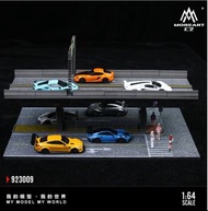 MoreArt 1/64 Steel Frame Structure Series High Bridge Scene Model 01