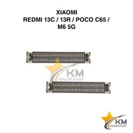 MESIN Xiaomi Redmi 13C 13R Lcd Connector poco C65 M6 5G Socket Connector Di Board Machine
