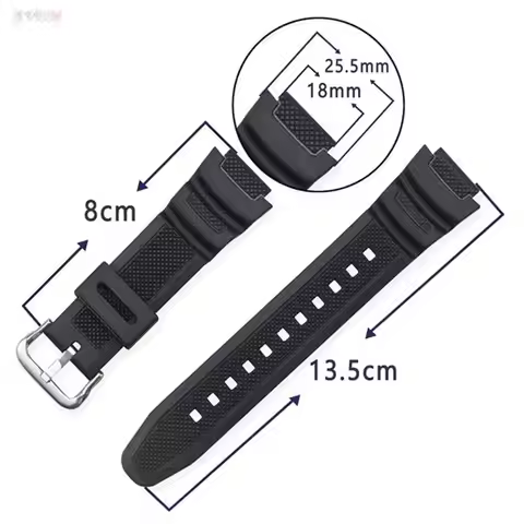 Premium Quality Silicone Watch Bands Wristbands For Casio G-shock SGW300 AE1000 W-800H W218H W-S210 