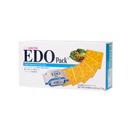 EDO Pack Plain Biscuit 172G(7 Packs) Imported from South Korea Crispy Biscuits Hardtack Biscuit Soda Biscuit