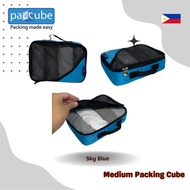 Medium Packing Cube SKY BLUE Travel Organizer Luggage Storage Bag Luggage Packing Cube PACCUBE