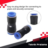 BESTSELLER PU type fitting 16 mm Straight hose fitting size 16mm x 16mm