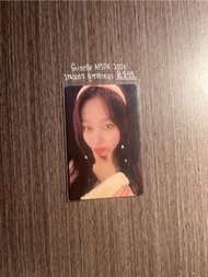 AESPA GISELLE 小卡