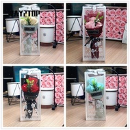WAY2TOP Artificial Rose Bouquet Birthday Party Valentine's Day Gift Mother's Day Boxed Soap Flower