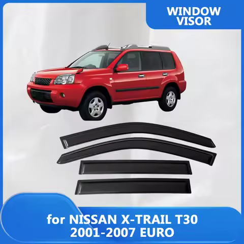 Window Visor for NISSAN X-TRAIL T30 2001 2002 2003 2004 2005 2006 2007 EURO Wind Deflectors Rain Gua