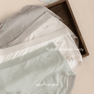 Puffi Studio | PureModal Panty | Premium 80S Modal Underwear | Lace Trim Comfort | Barely-There Feel