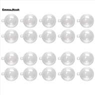 New Transparent Openable Plastic  Ball Transparent Bauble Decoration Gift Box 3CM