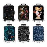 luggage wheel cover luggage cover Printed Luggage Cover Thickened Luggage Protective Cover Suitcase 