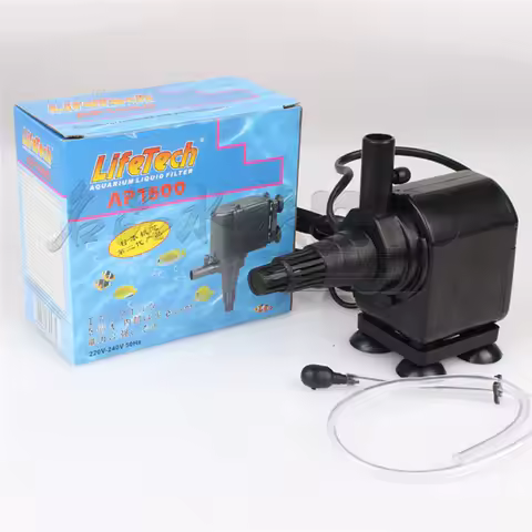 JEBO LIFETECH aquarium liquid filter three in one submersible pump AP1500 AP-1500 1100L fish tank wa