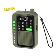 C90 Mini Pocket FM Radio Digital Radios Receiver Wireless  MP3 Speaker with LED Display Recording Sl