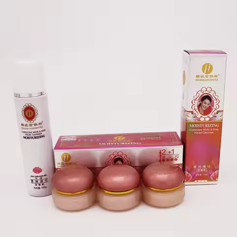 YiQi 3th Beauty Whitening 2+1 Effective In 7 Days (Golden) Set