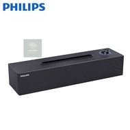 LEAZEN Philips Mini Surround Soundbar Speaker System with Wireless Bluetooth 5.1, USB Powered Connec