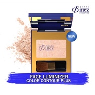 INEZ Face Luminizer 01 Moonlight Beam 5.5 gr - Face Highlighter Color Contour Plus Series