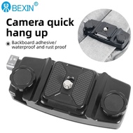 BEXIN Backpack Camera Clip Mount Strap Clamp Kit Universal Quick Release Plate For Arca Swiss F38 DS