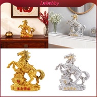 [Lohobby] Rich Horse Statue Money Horse Statue Chinese New Year Collectible Horse Art