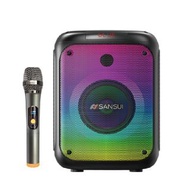 實體店鋪/SF Sansui 山水 5.25 inch Portable Karaoke Machine with Wireless Microphone - Bluetooth Rechargeab