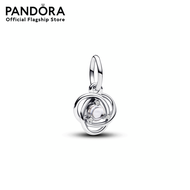 Pandora Sterling silver dangle with clear cubic zirconia เครื่องประดับ จี้ชาร์ม ชาร์มกวางคริสต์มาส ชาร์มเงิน เงิน ชาร์มสร้อย