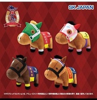 全新 日版 SK Japan 16 x 19cm 毛公仔 純種馬 日本 賽馬 賽馬娘 Plush Doll Horse Thoroughbred Collection Nesoberi Plush T