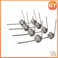 sus304 d0.7mm OD4/4.5/5/5.5/6/7/8/9mm V-shaped spiral torsion spring angle 60/90/120/180 degrees[GYY