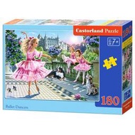 【恆泰】Castorland 波蘭進口兒童拼圖180片 跳舞的女孩益智卡通玩具禮物